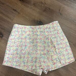 Colorful Tweed Women's skort